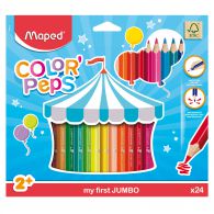 Farebné ceruzky Maped Color Peps JUMBO 24ks