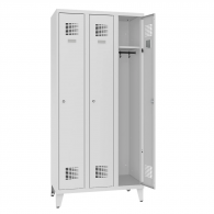 SUM331 kovová šatňová skriňa trojdielna 194 x 90 x