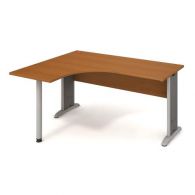 CE 60 P Stôl ergo pravý typ RM 100 CROSS 160x75,5x120(60x60) cm
