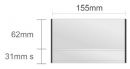 Ac104/BL nástenná tabuľa 155x93mm Alliance Classic /62+31s