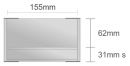 Dc104/BL nástenná tabuľa 155x93 mm design Classic