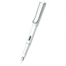 LAMY Safary shiny white plniace pero F