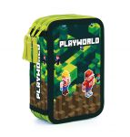 Peračník Prémium LIGHT playworld, 3p. prázdny hnedý