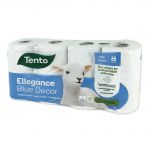 TP toaletný papier TENTO Blue Decor 3 vrstvový bal. 8ks