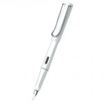 LAMY Safary shiny white plniace pero F