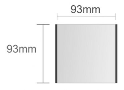 Ac301/BL nástenná tabuľa 93x93mm Alliance Classic /93