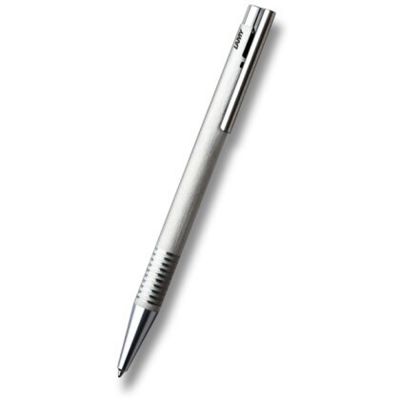 LAMY Logo brushed steel kovové guľôčkové pero