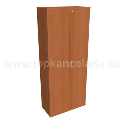 SZ 5 80 01 Skriňa dvojdverová so zámkom 80x192x40, šatník STRONG