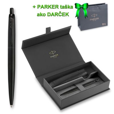 Parker JOTTER XL Monochrome BLACK BT pero, darčeková kazeta s puzdrom