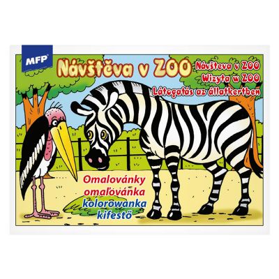 Omaľovánky A5 Návšteva ZOO MFP 5300211